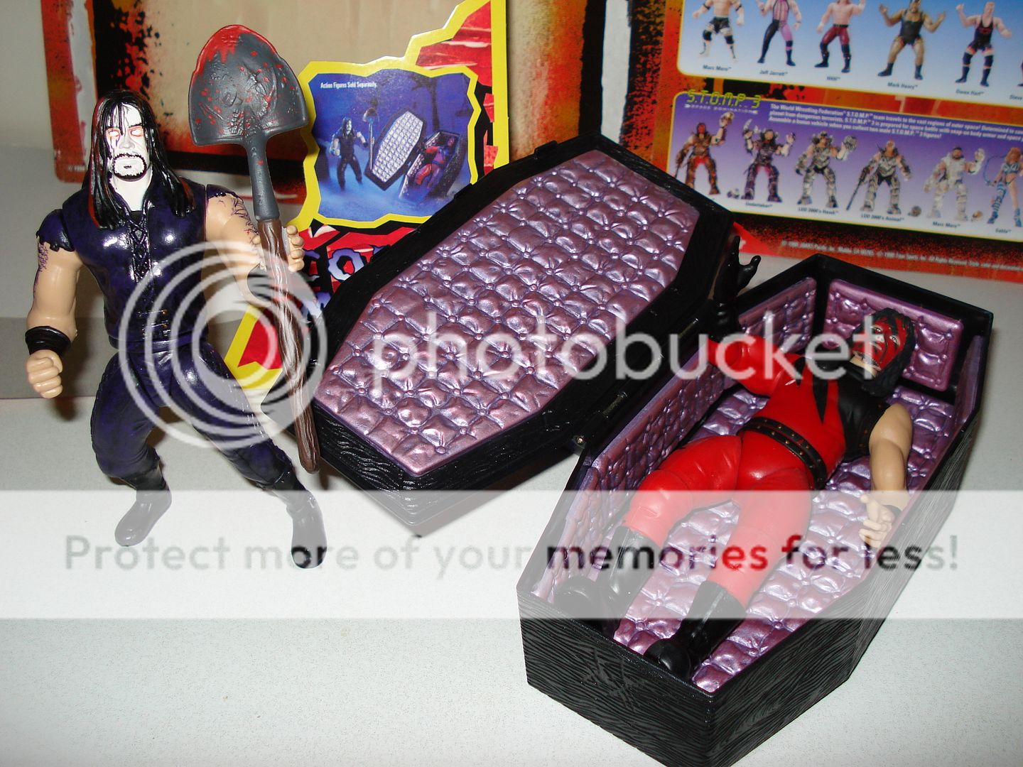 undertaker toy casket